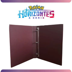 Cartella Album Baste Pokemon Horizons Collection Serie A per Carte TCG Copertina Rigida Rinforzata Allenatore