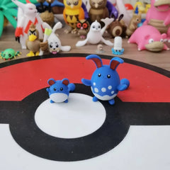 Anime Azumarill Marill Action Figure Proportion World 1:20 Diy 3D Printing Cartoon Character Desktop Statue Birthday Gifts Toy