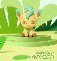 Pokemon Figures Eevee Evolution Vaporeon Espeon Umbreon Sylveon Leafeon Dolls 4cm PVC Model Pokémon Toys for Kids Christmas Gift