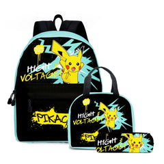 Pokemon School Bags Backpacks Pikachu Anime Figures Kids Bags Big Capacity Travel Bag Girls Boys Christmas Gifts Toys