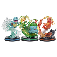Pokemon Alolan Vulpix Mewtwo Charizard Lucario Figure Action Toys Charmander Bulbasaur Squirtle Figurine Collectible Model Dolls