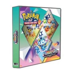 Album File Folder Pokemon Prismatic Evolutions Hard Cover Reinforced Scarlet and Violet Collection