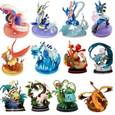 Pokemon Anime Model Toys Koraidon Miraidon Lugia Ho-oh Greninja Lucario Charizard Bulbasaur PVC Figures Cartoon Toys Kids Gifts