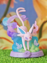 Anime Pokemon Funism Original Adventure Eevee Family Suit Blind Box Jolteon Sylveon Action Figure Collection Model Kids Toy Gift