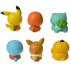 Pokemon Anime Action Figures Charmander Squirtle Pikachu Bulbasaur Mini Doll Original Genuine Model Ornament Children's Toy Gift