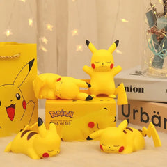 Pokemon Pikachu Squirtle Night Light Glowing Children Toy Pokemon Pikachu Cute Bedside Lamp Children Birthday Christmas Present