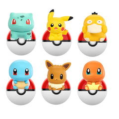 Pokemon Anime Action Figures Charmander Squirtle Pikachu Bulbasaur Mini Doll Original Genuine Model Ornament Children's Toy Gift