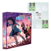 Album File Folder Pokemon Horizons A Series with 10 Sheets Cards TCG Hard Cover Reinforced Cards
