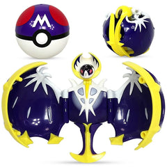 Pokemon ball deform Figure Pikachu Charizard Venusaur Blastoise Gyarados Solgaleo Lunala Action Figurine pokeball poke child Toy