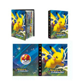 240PCS Pokemon Pikachu Mewtwo Game Card Collective Book Basketball Football Anime Card Protector Notebook Card Collection Folder