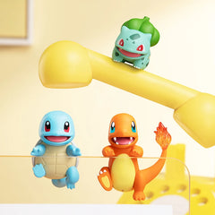 8Pcs/set Pokemon Mini Anime Figure Pikachu Gengar Pokemon Desktop Decoration Ornaments Mobile Phone Decoration Car Ornaments