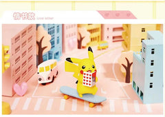 Pokemon Monsters Anime Figure Kawaii Pikachu Action Figures PVC Adult Collection Pocket Model Dolls Collection Model Toy Gift