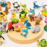 25-100 Pcs Pokemon Figures Large Size 3.5-6 Cm Not Repeating Different Styles Pikachu Charizard Pet Collect Model Kids Toy Gifts