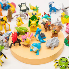 25-100 Pcs Pokemon Figures Large Size 3.5-6 Cm Not Repeating Different Styles Pikachu Charizard Pet Collect Model Kids Toy Gifts
