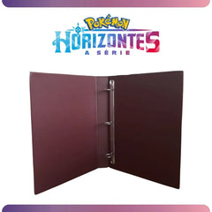 Album File Folder Pokemon Horizons A Series with 10 Sheets Cards TCG Hard Cover Reinforced Cards