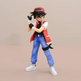 Pokemon Rosso 18 cm Anime Figura Modello in Posizione Eretta Divertente da Collezione Ornamento Periferico Bambola Decorativa di Alta Qualità per Bambini
