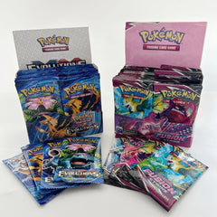 2025 360Pcs Box Pokemon Card Shining Fates Style English Booster Battle Carte Trading Card Game Collection Cards Toys Kids Gifts