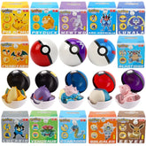 Original Pokeball Figures Toys Pocket Monsters Ball Model Pikachu Gengar Pokemon Elf Ball Dragonite Snorlax Lapras Kids Toy