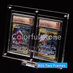 PTCG Pokemon Anime Character Acrylic High Transparent Rating Card Brick Box Storage Box Display Stand Protects Against Dust