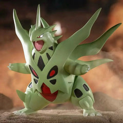 14cm Pokemon Tyranitar Anime Figure Mega Figures 1/20 Pvc Figurine Statue Model Doll Collection Room Decoration Desk Toys Gift