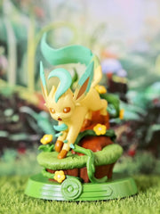 Anime Pokemon Funism Original Adventure Eevee Family Suit Blind Box Jolteon Sylveon Action Figure Collection Model Kids Toy Gift
