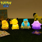 Pokemon Pikachu Snorlax Cartoon Night Light Creative Mini Bedroom Bedside Light Cute Eevee Ditto Night Light Birthday Gift