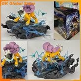25cm New Pokemon Anime Figure Raikou Peripheral PVC Model Scene Statue Desktop Decoration Ornaments Kids Birthday Gifts Toys