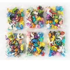 24-144pcs Pokemon Figurine Model Lot Bulk Buy Mini Small Styles Pikachu Anime Figure Doll Kawaii Toy Gift Birthday Kids Pack Bag