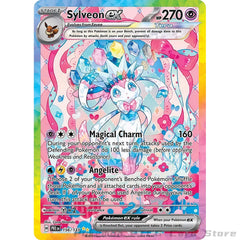 9Pcs Pokemon Eeveelution EX Cards English Sylveon Umbreon Espeon Pokemon Collection PTCG Cards Trading Battles Perfect Gift