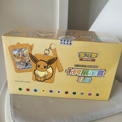 Hot Original Eevee Pokemon Trading Card Game PTCG Simplified Chinese Version Box Children Christmas Birthday Gift Christmas Gift