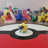 1:20 Anime Mareep Flaaffy Ampharos Figure Proportion World Diy 3D Printing Cute Cartoon Character Desktop Model Children Gift