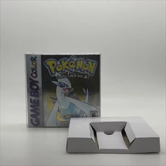 Pokemon Series Blue/Crystal/Gold/Green/Red/Silver/Yellow GBC Game in Box for Video Game Cartridge USA Version