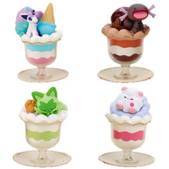 Pokemon Dessert Japan Gashapon Capsule Toy Figurine Cute Anime Figure Miniature Model Dessert Tabletop Decoration Gift