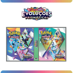 Album File Folder Pokemon Prismatic Evolutions Hard Cover Reinforced Scarlet and Violet Collection