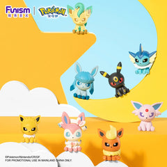 Pokemon Anime Blind BOX Poke Ball Action Figures Sylveston Umbreon Mini Dolls FUNISM Original Genuine Model Ornament Toys Gift