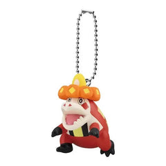 Bandai Genuine Pokemon Gashapon Toys Character Styling Pendant Series 9 Anime Figure Floragato Pawmot Quaxwell Model Dolls Gifts