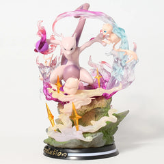 Pokemon Evolution Raichu Pikachu Pichu Light Up Statue Figure Collectible Model Toy