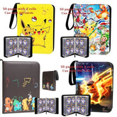 /*-Pokemoned Card Clip Monster Card Album Anime Album Classic Portable Storage Card Book Waterproof 400PCS PU Zipper Photo Album