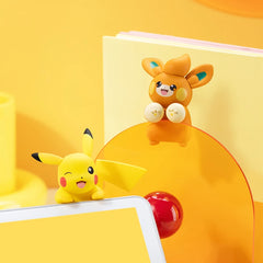 8Pcs/set Pokemon Mini Anime Figure Pikachu Gengar Pokemon Desktop Decoration Ornaments Mobile Phone Decoration Car Ornaments