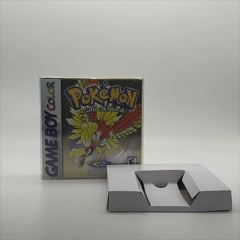 Pokemon Series Blue/Crystal/Gold/Green/Red/Silver/Yellow GBC Game in Box for Video Game Cartridge USA Version