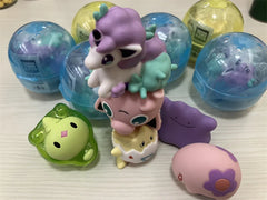 Anime Pokemon Gashapon Toys Sitting Posture Series 5 Cartoon Figures Jigglypuff Togepi Ditto Munna Model Decoration Dolls Gifts