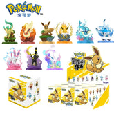 Pokemon Funismo Original Adventure Eevee Family Suit BlindBox Flareon Spider Sylveon Collection of Action Figures Model Toy