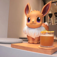 40cm Pokemon Big Size 1:1 Eevee Action Anime Figure Toys Kawaii Cartoon Doll Office/home Ornaments Toys Gifts for Children Teens