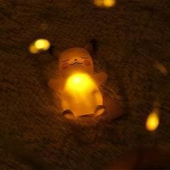 Pokemon Pikachu Squirtle Night Light Glowing Children Toy Pokemon Pikachu Cute Bedside Lamp Children Birthday Christmas Present
