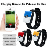 Auto and Manul Catch USB Rechargable For Pokemon Go Plus Wristband Bracelet Digital Watch Blue-tooth Band Switch Game Accessory