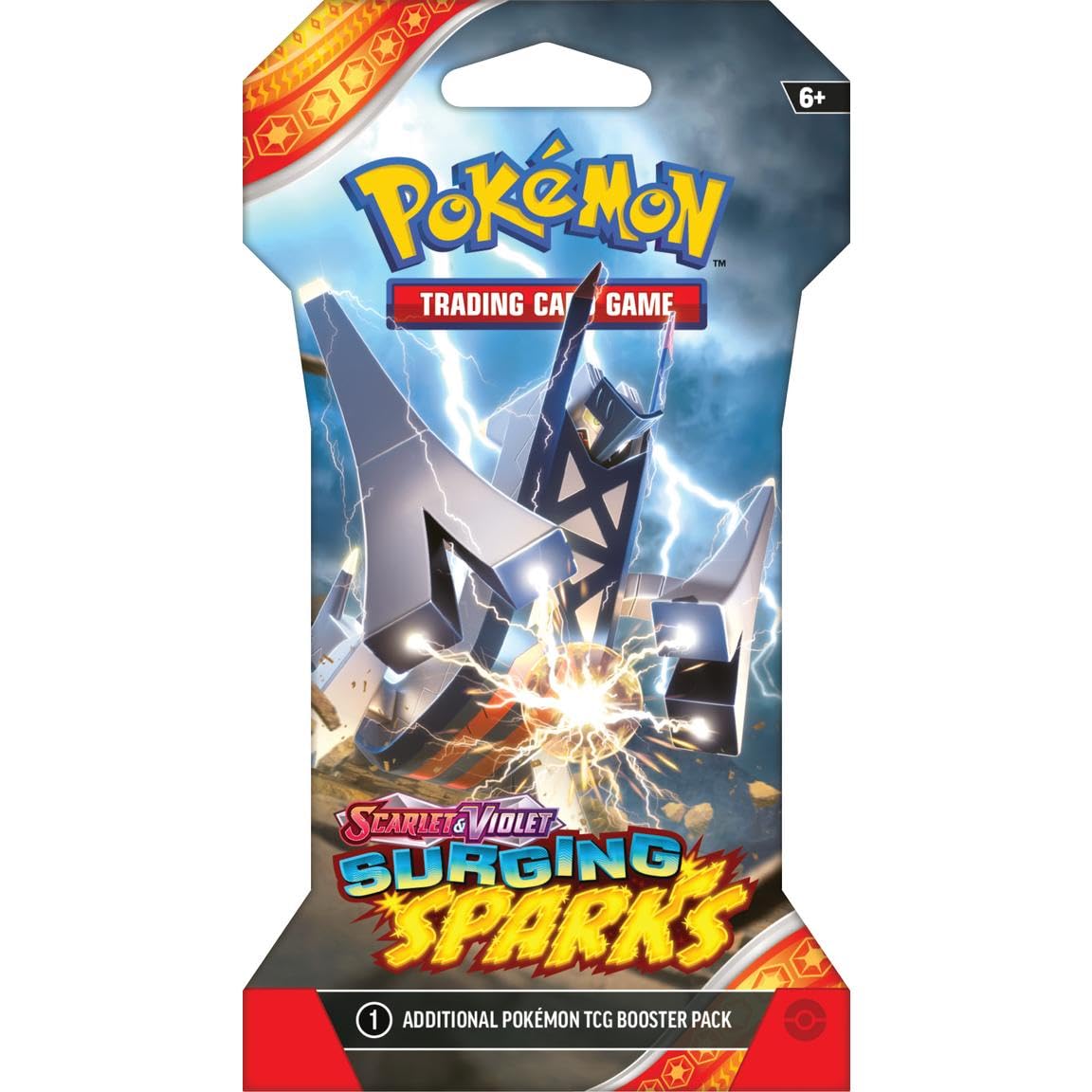 Surging Sparks Sleeved Eight (8) Booster Packs