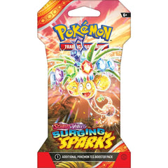 Surging Sparks Sleeved Eight (8) Booster Packs