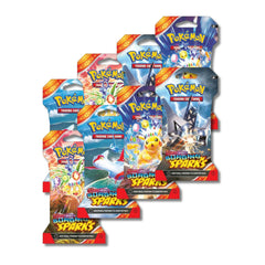 Surging Sparks Sleeved Eight (8) Booster Packs