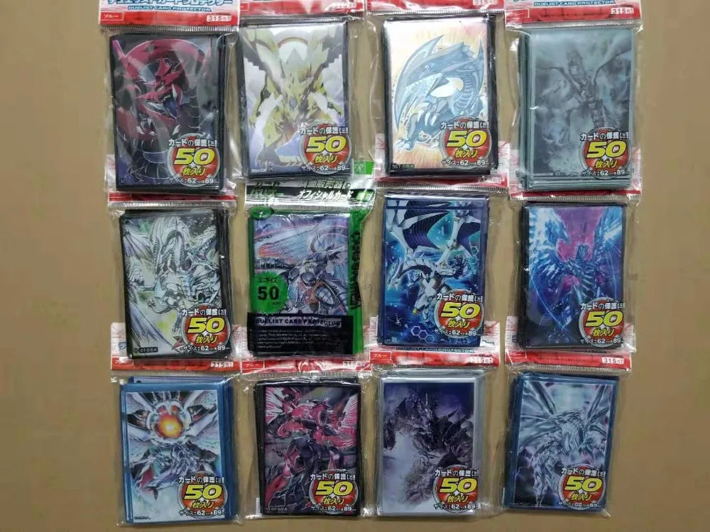 Anime Pokemon Gengar Deck Box The Starry Night Style Yugioh WS OCG PTCG Trading Cards Pu Leather Storage Collection Box 110+