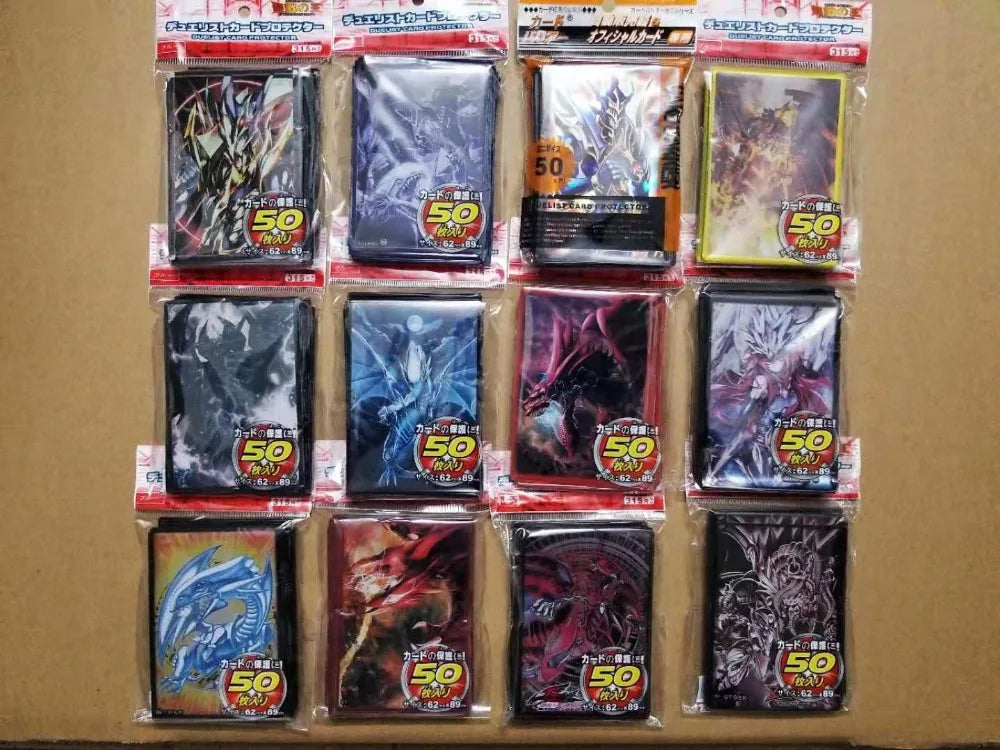 Anime Pokemon Gengar Deck Box The Starry Night Style Yugioh WS OCG PTCG Trading Cards Pu Leather Storage Collection Box 110+